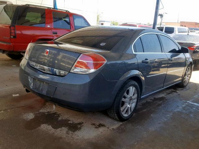 1G8ZS57N48F124646 - 2008 SATURN AURA XE GRAY photo 4