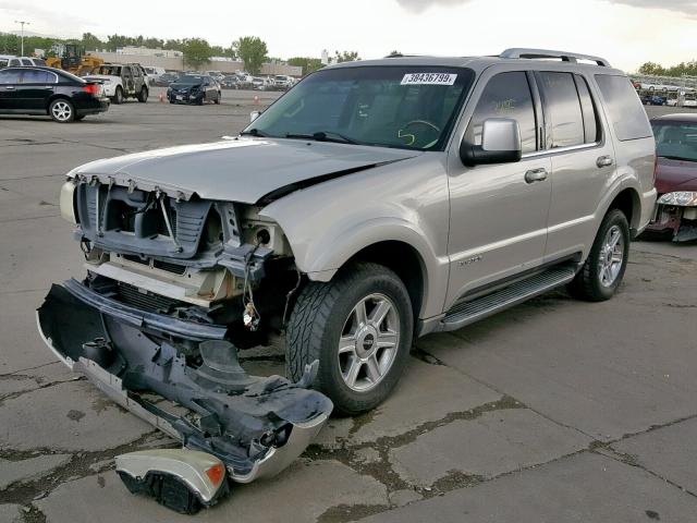 5LMEU88H35ZJ16100 - 2005 LINCOLN AVIATOR Gümüş foto 2