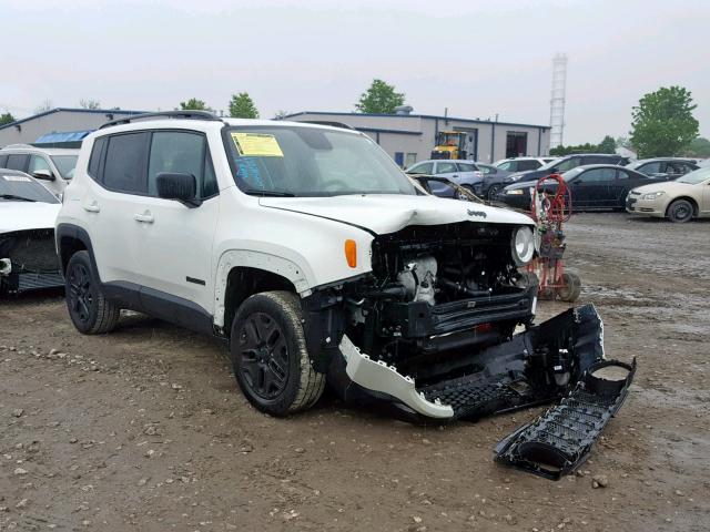 ZACCJBAB1JPH59001 - 2018 JEEP RENEGADE S თეთრი ფოტო 1