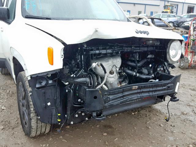 ZACCJBAB1JPH59001 - 2018 JEEP RENEGADE S თეთრი ფოტო 9