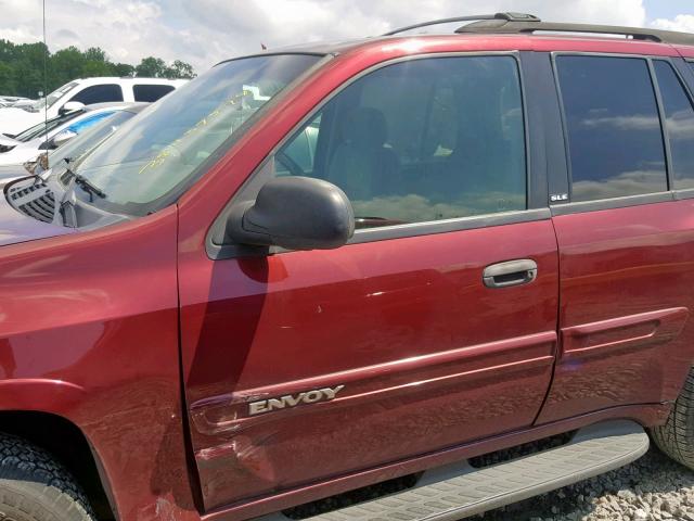 1GKDS13SX32141332 - 2003 GMC ENVOY RED photo 10