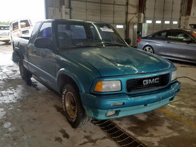 1GTCS1945T8514404 - 1996 GMC SONOMA GREEN photo 1