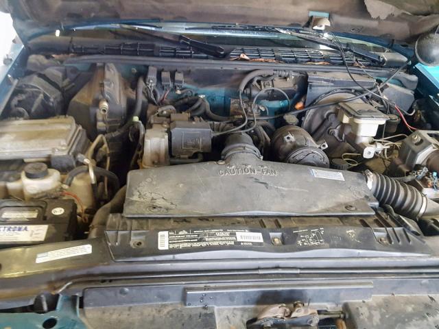 1GTCS1945T8514404 - 1996 GMC SONOMA GREEN photo 7