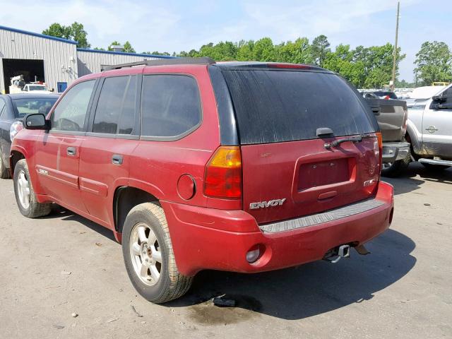 1GKDS13SX52210930 - 2005 GMC ENVOY RED photo 3