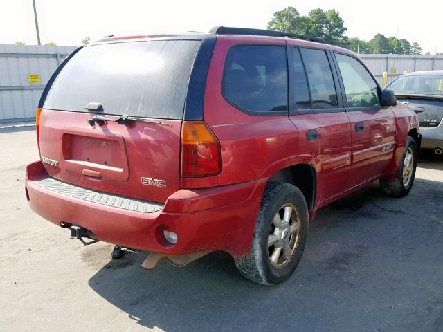 1GKDS13SX52210930 - 2005 GMC ENVOY RED photo 4