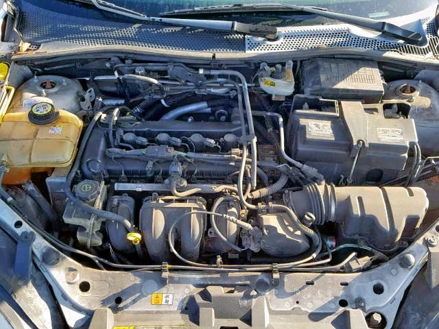 1FAFP34N16W203293 - 2006 FORD FOCUS ZX4 SILVER photo 7