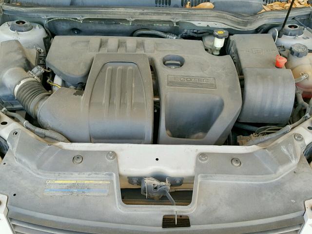 1G1AL15F567878370 - 2006 CHEVROLET COBALT LT SILVER photo 7