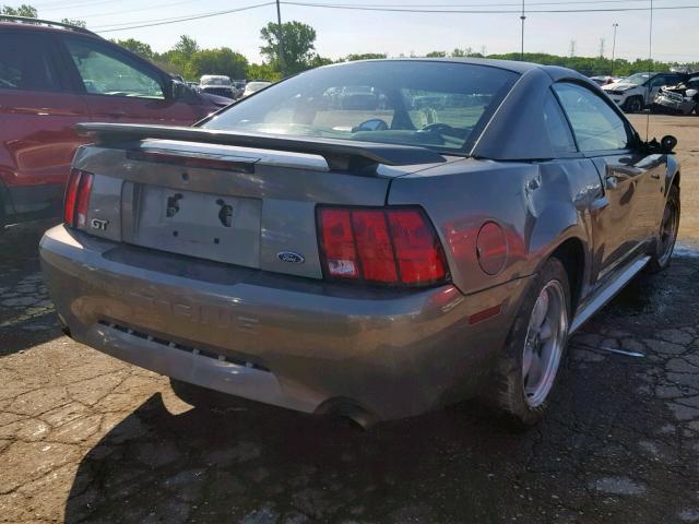 1FAFP42X02F122225 - 2002 FORD MUSTANG GT TAN photo 4