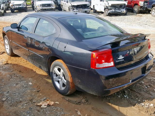 2B3CA3CV8AH165764 - 2010 DODGE CHARGER SX BLACK photo 3