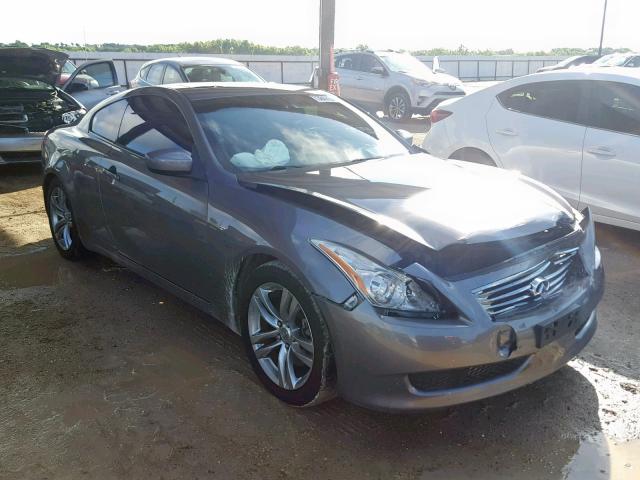 JNKCV64E09M606958 - 2009 INFINITI G37 BASE GRAY photo 1