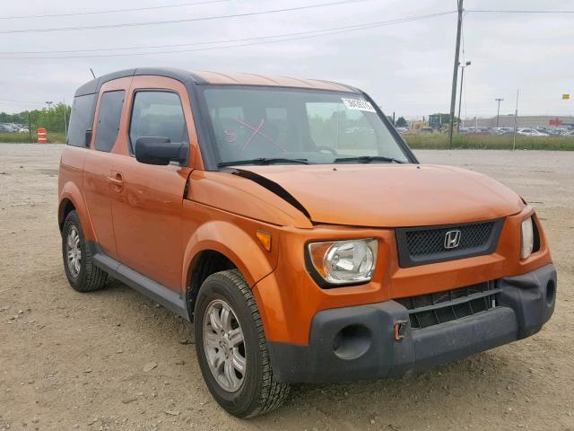 5J6YH28716L015746 - 2006 HONDA ELEMENT EX ORANGE photo 1