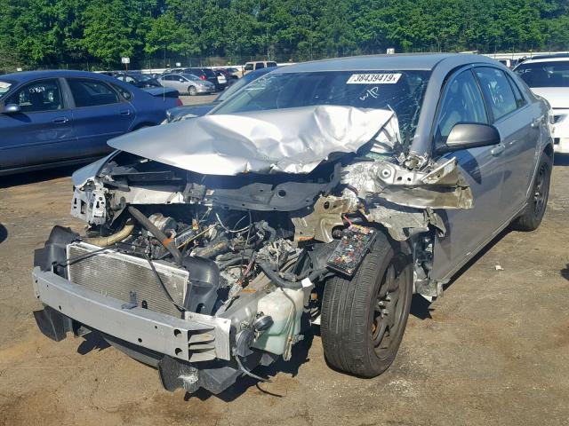 1G1ZA5E15BF179096 - 2011 CHEVROLET MALIBU LS SILVER photo 2