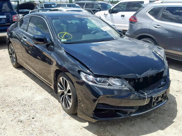 1HGCT1B84HA006419 - 2017 HONDA ACCORD EXL BLACK photo 1