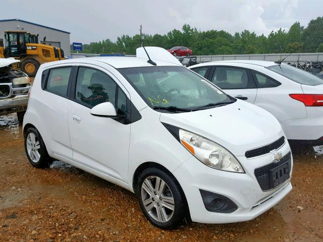 KL8CB6S99EC499451 - 2014 CHEVROLET SPARK LS SILVER photo 1