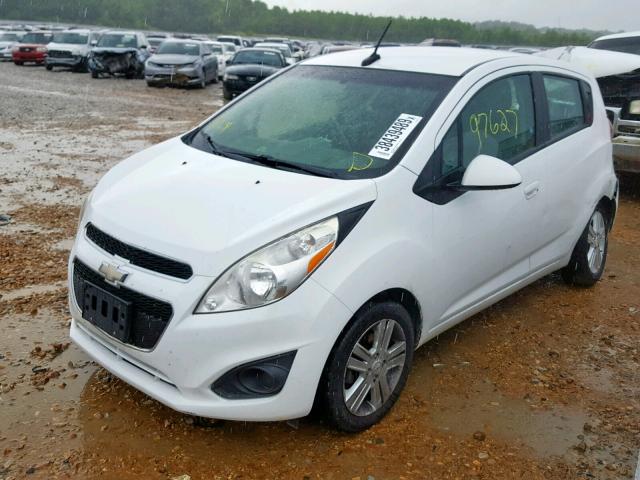 KL8CB6S99EC499451 - 2014 CHEVROLET SPARK LS SILVER photo 2