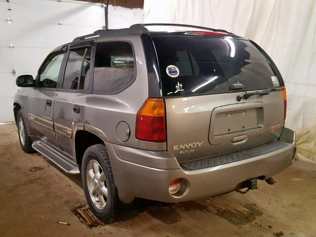 1GKDT13S252217335 - 2005 GMC ENVOY GRAY photo 3