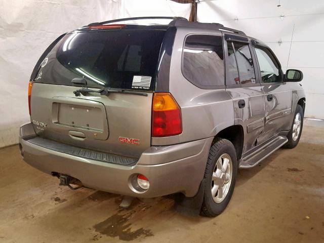 1GKDT13S252217335 - 2005 GMC ENVOY GRAY photo 4