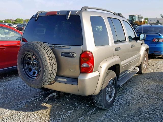 1J4GK38K22W367606 - 2002 JEEP LIBERTY RE GRAY photo 4