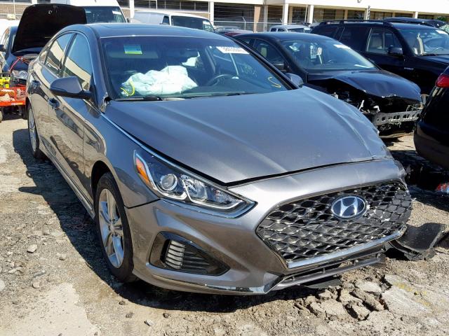 5NPE34AF0JH626398 - 2018 HYUNDAI SONATA SPO SILVER photo 1