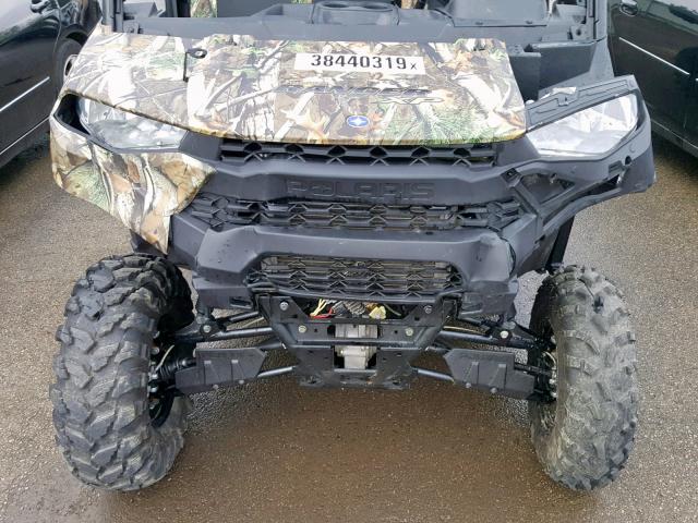 4XARSE997K8525441 - 2019 POLARIS RANGER CRE GREEN photo 9