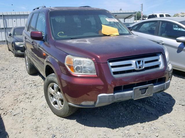 5FNYF28328B023143 - 2008 HONDA PILOT SE BLACK photo 1