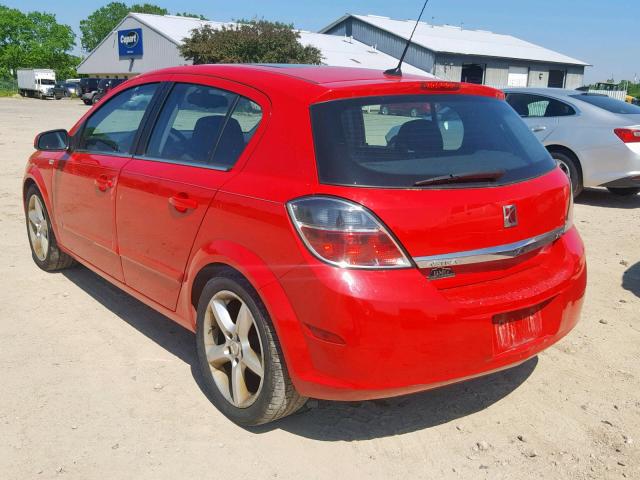 W08AT671385119777 - 2008 SATURN ASTRA XR RED photo 3