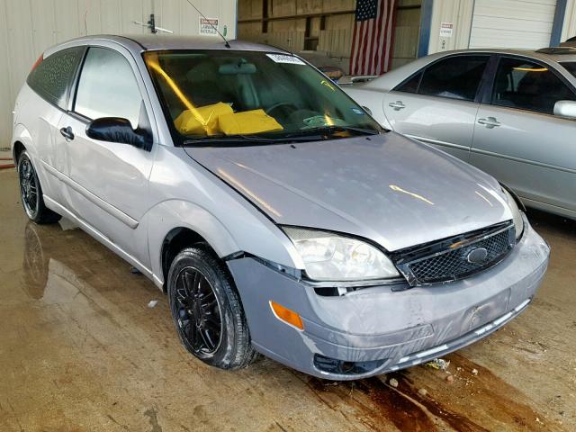 1FAFP31N16W222933 - 2006 FORD FOCUS ZX3 SILVER photo 1