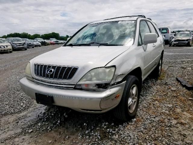 JTJHF10UX20237122 - 2002 LEXUS RX 300 WHITE photo 2