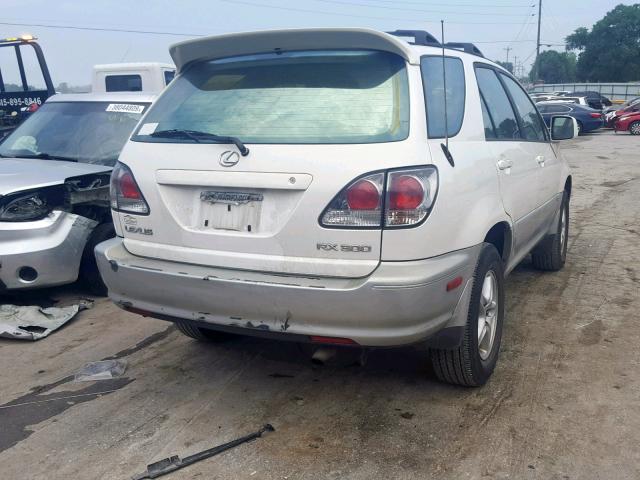 JTJHF10UX20237122 - 2002 LEXUS RX 300 WHITE photo 4