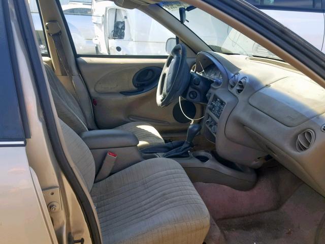 1G2NE52T4VC795530 - 1997 PONTIAC GRAND AM S GRAY photo 5