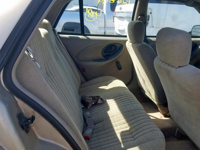 1G2NE52T4VC795530 - 1997 PONTIAC GRAND AM S GRAY photo 6