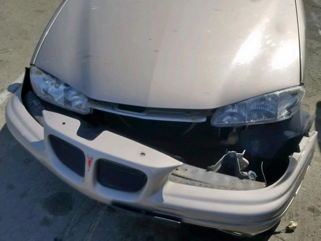 1G2NE52T4VC795530 - 1997 PONTIAC GRAND AM S GRAY photo 9