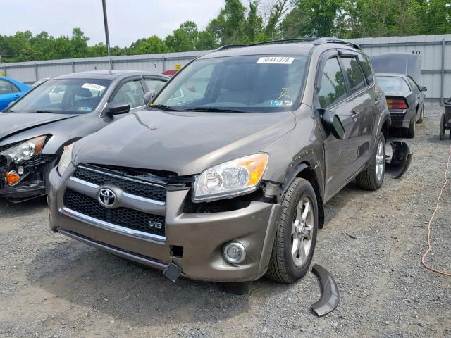 2T3BK31V29W013209 - 2009 TOYOTA RAV4 LIMIT GRAY photo 2