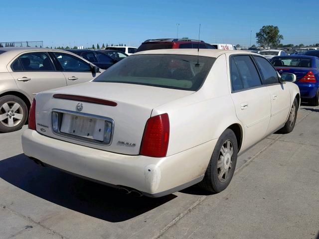 1G6KD54Y13U200296 - 2003 CADILLAC DEVILLE WHITE photo 4