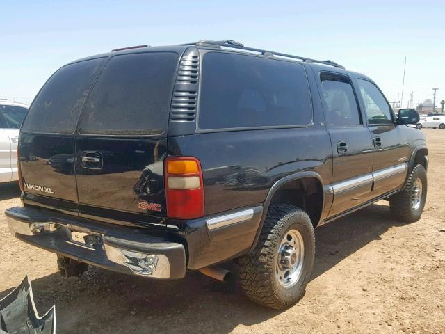 3GKGK26G41G251842 - 2001 GMC YUKON XL K BLACK photo 4