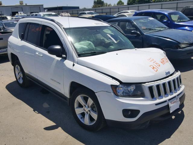 1C4NJDBB2ED808925 - 2014 JEEP COMPASS SP 白色 照片 1