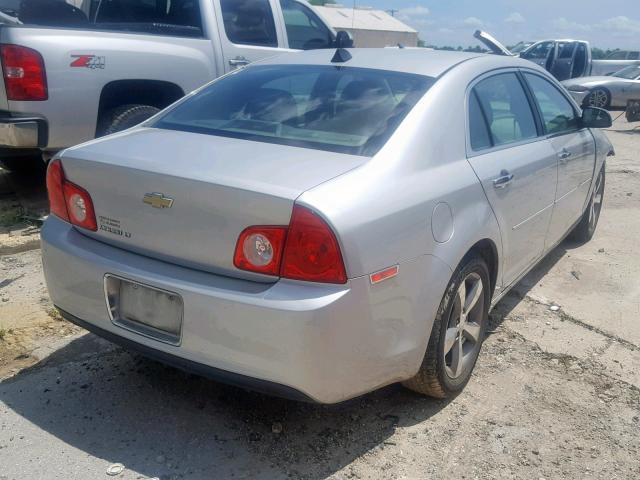 1G1ZC5EU2CF136342 - 2012 CHEVROLET MALIBU 1LT 银色 照片 4
