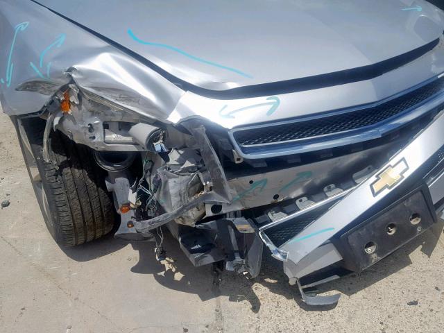 1G1ZC5EU2CF136342 - 2012 CHEVROLET MALIBU 1LT 银色 照片 9