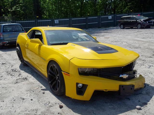 2G1FZ1EPXD9806718 - 2013 CHEVROLET CAMARO ZL1 黄色 照片 1