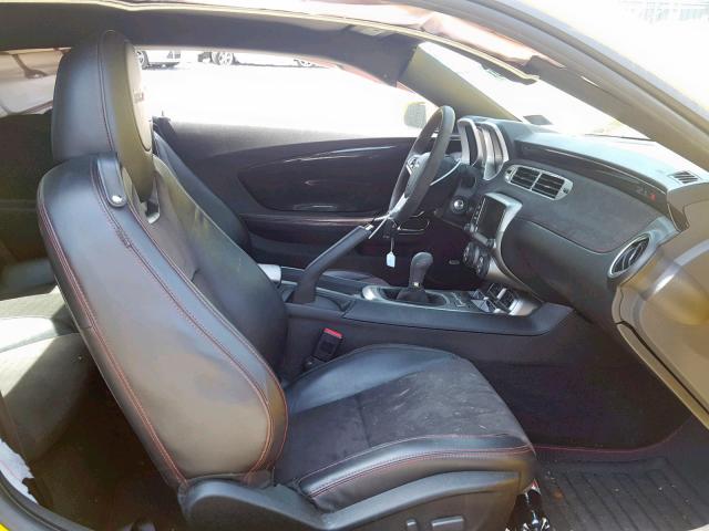 2G1FZ1EPXD9806718 - 2013 CHEVROLET CAMARO ZL1 黄色 照片 5