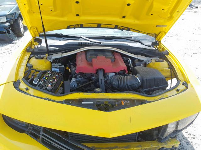 2G1FZ1EPXD9806718 - 2013 CHEVROLET CAMARO ZL1 黄色 照片 7