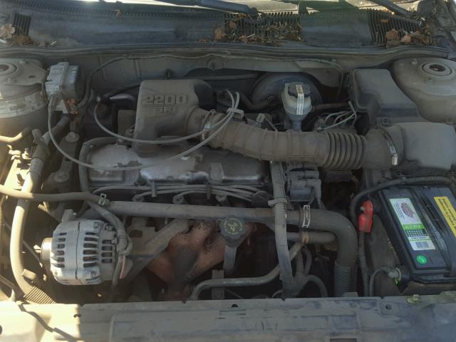 1G1JF5249Y7347743 - 2000 CHEVROLET CAVALIER L TAN photo 7