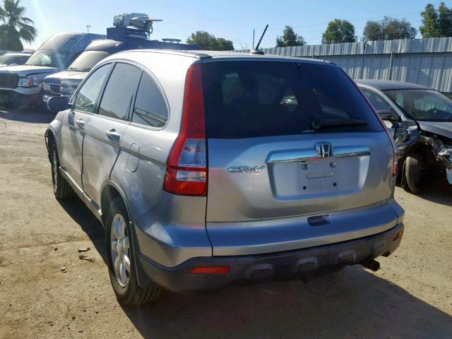 JHLRE48737C090063 - 2007 HONDA CR-V EXL SILVER photo 3