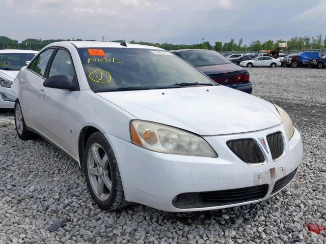 1G2ZH57N594101687 - 2009 PONTIAC G6 GT WHITE photo 1