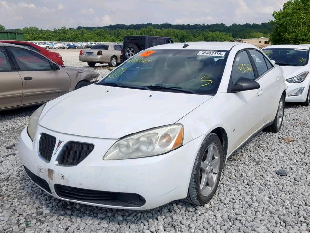 1G2ZH57N594101687 - 2009 PONTIAC G6 GT WHITE photo 2