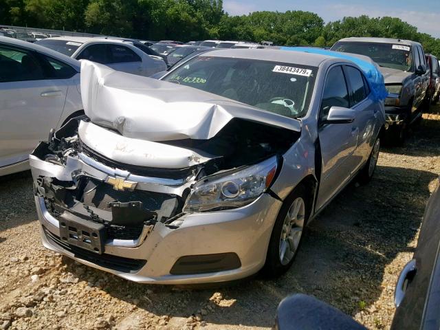 1G11C5SL2FU153330 - 2015 CHEVROLET MALIBU 1LT 银色 照片 2