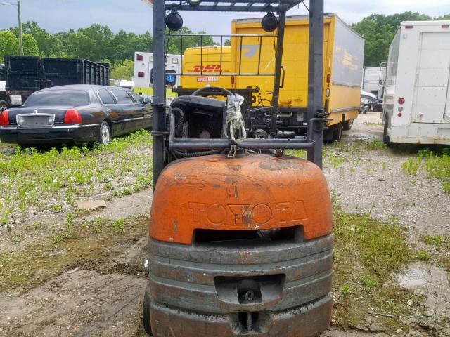 70383 - 1997 TOYOTA FORKLIFT ORANGE photo 6