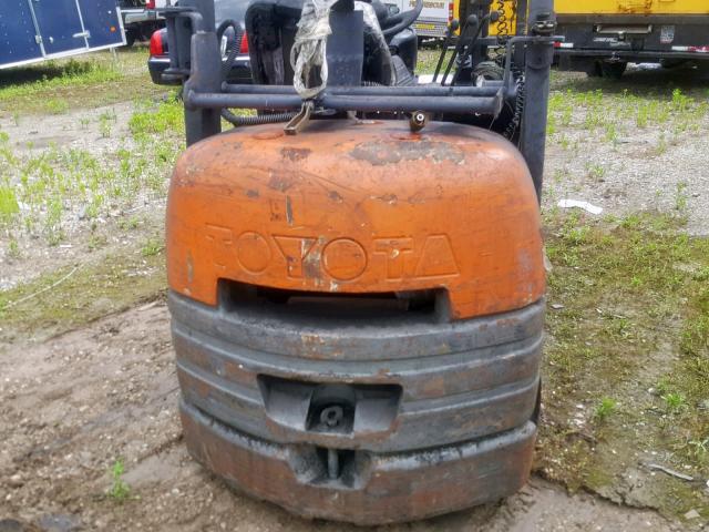 70383 - 1997 TOYOTA FORKLIFT ORANGE photo 7