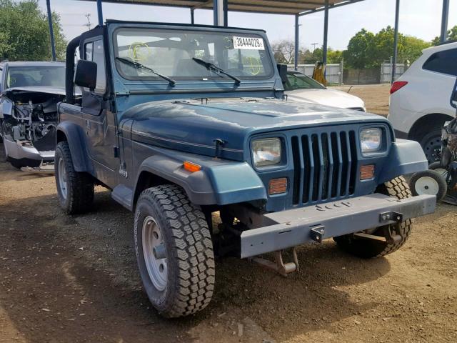 1J4FY19P0SP216511 - 1995 JEEP WRANGLER / GREEN photo 1