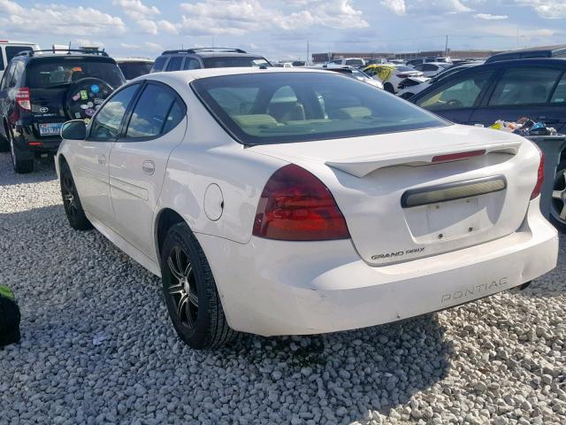 2G2WP552581101200 - 2008 PONTIAC GRAND PRIX WHITE photo 3